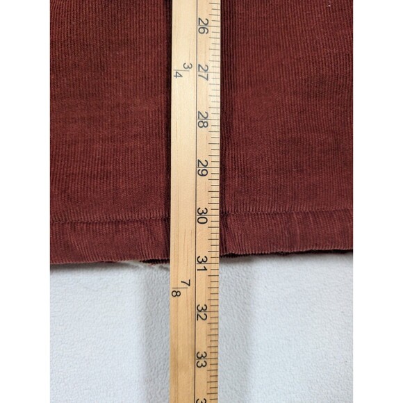 Levi’s Sherpa Lined Corduroy Trucker Men's Jacket Rust Orange Brown Size XL - Picture 8 of 8